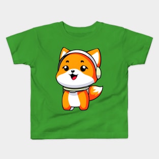 Smiling Astrofox! Kids T-Shirt